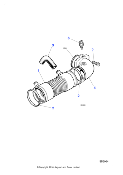 NAC3172AA - Jaguar Induction elbow