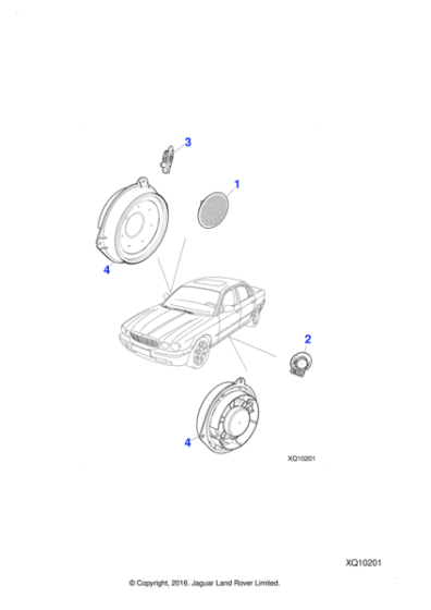 C2C37085 - Jaguar Speaker