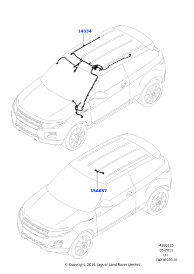 LR033941 - Land Rover Wire