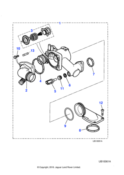 AJ85475 - Jaguar Insulator