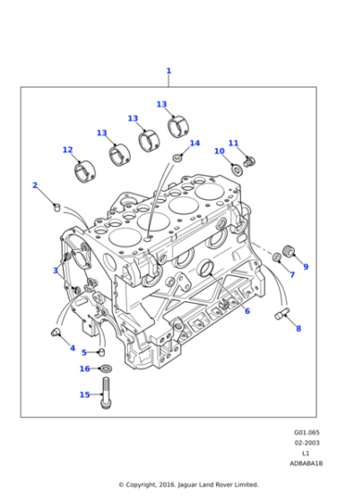 213700 - Land Rover Dowel