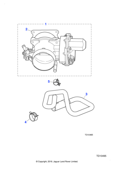 JHC301720 - Jaguar Hose clamp