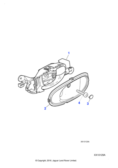 C2C3662 - Jaguar Screw cover