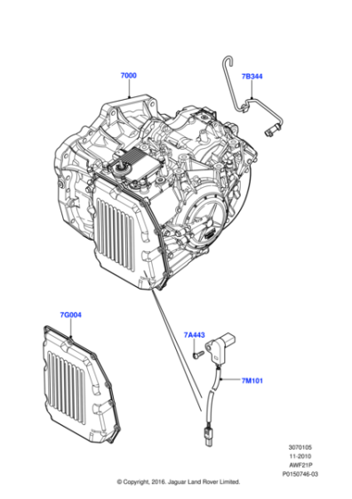 LR024710 - Land Rover Transmission