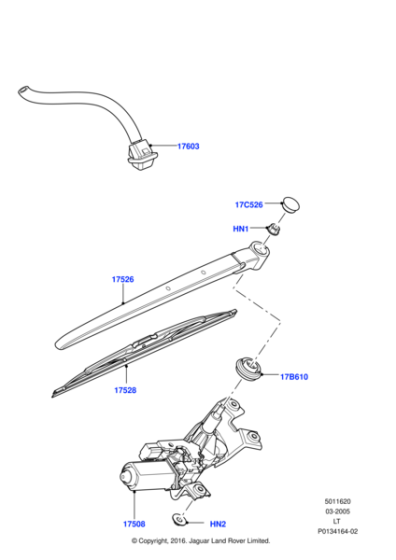 DKB500160PMD - Land Rover Arm - Guide