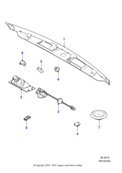 C2Z5599 - Jaguar Microswitch