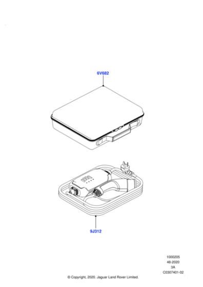 LR137695 - Land Rover CABLE - BATTERY CHARGER