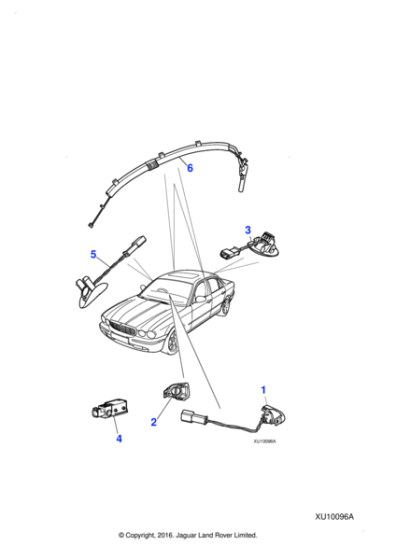 C2C14896LFJ - Jaguar Occupancy sensor