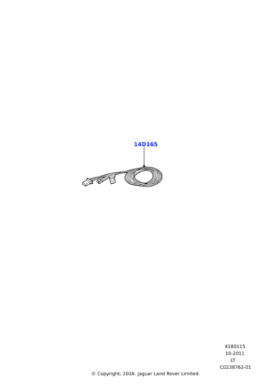 LR025535 - Land Rover Wire