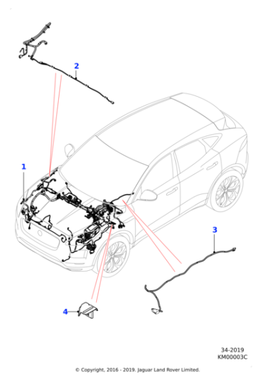 J9C22618 - Jaguar Link lead