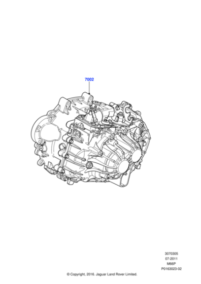 LR024340 - Land Rover Transaxle