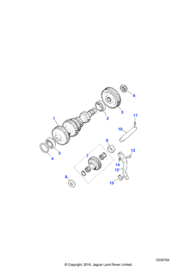 TKC4635 - Land Rover Shim