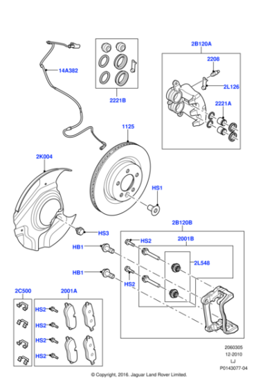 SDB500181 - Land Rover Disc - Brake