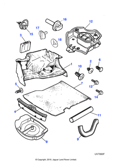 XR825468 - Jaguar Damper sleeve