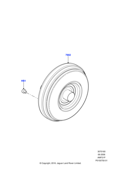 LR024703 - Land Rover Converter