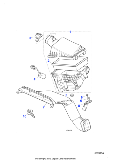 C2C13811 - Jaguar Aircleaner