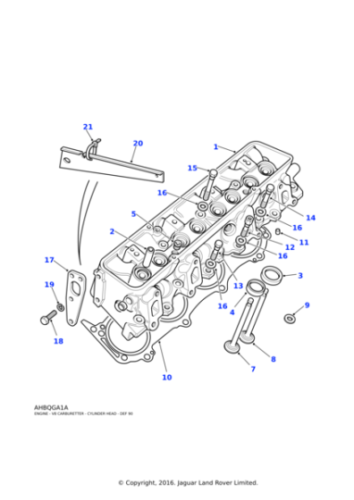 603031 - Land Rover Bracket-lifting engine front