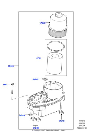 LR013151 - Land Rover O-Ring