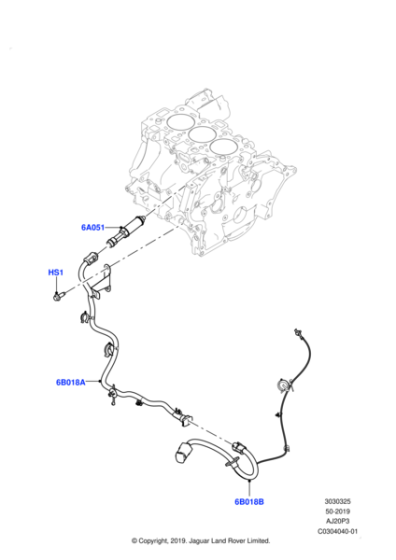 LR138244 - Land Rover Wire