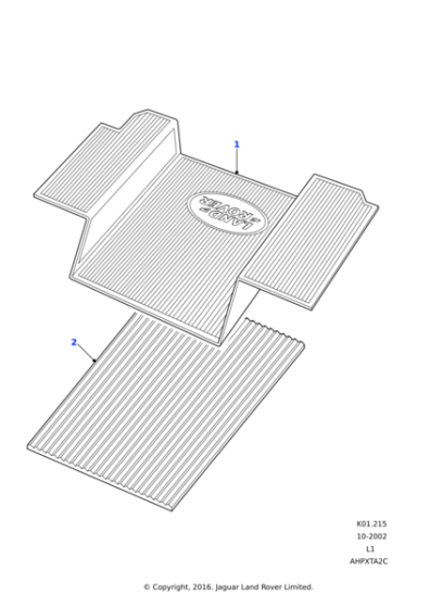 MTC8294 - Land Rover Mat-loadspace