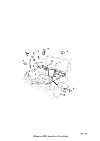 PRC6527 - Land Rover Harness Main