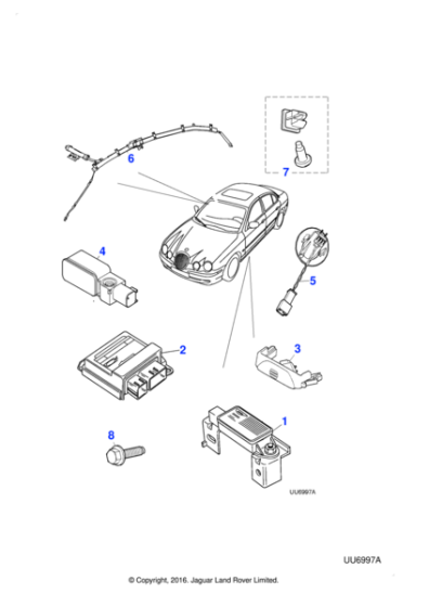 XR825149SEL - Jaguar Occupancy sensor