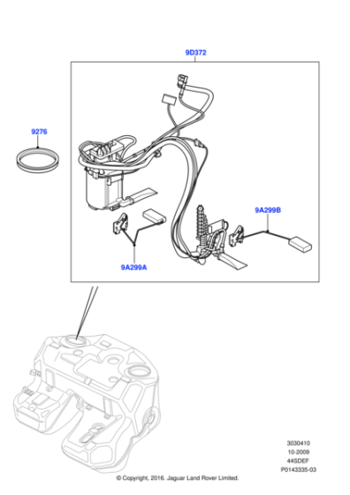 LR015178 - Land Rover Module - Engine Fuel