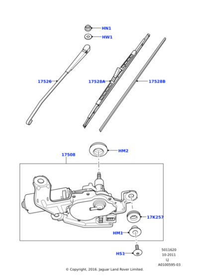 DYA000010 - Land Rover Hardware - Miscellaneous