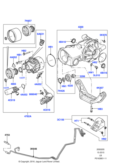 LR118765 - Land Rover Coupling - Drive Shaft