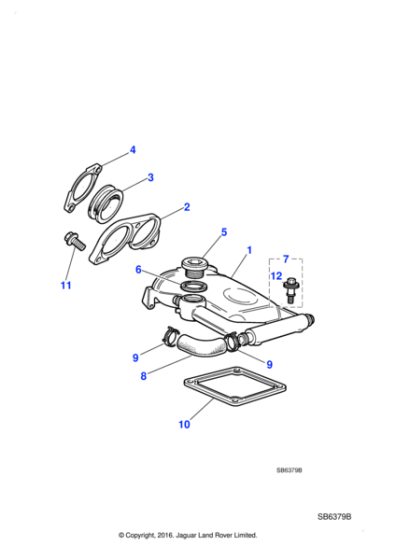 JHC302220 - Jaguar Hose clamp