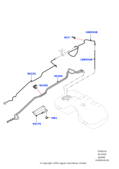 LR115399 - Land Rover Shield