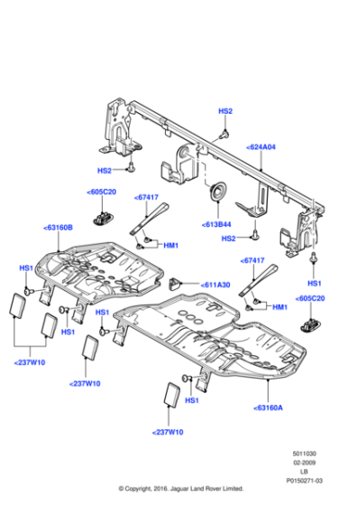 LR028412 - Land Rover Bush