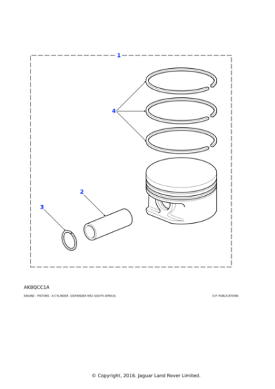 1432088 - Land Rover Piston-engine