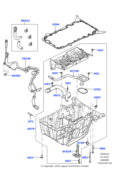 LR004356 - Land Rover Stud - Special