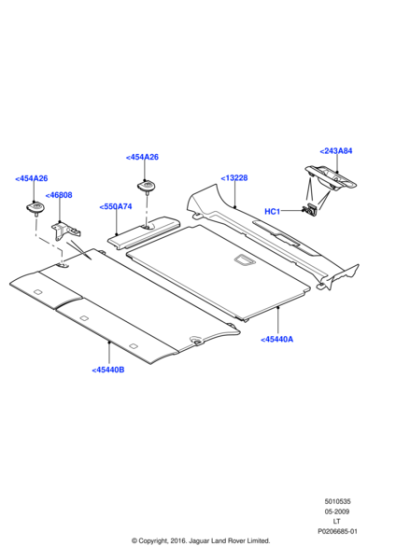 LR040871 - Land Rover Cover