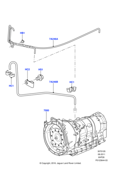 TGD500600E - Land Rover Transmission