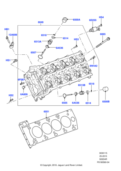 LR012112 - Land Rover Switch - Solenoid Control