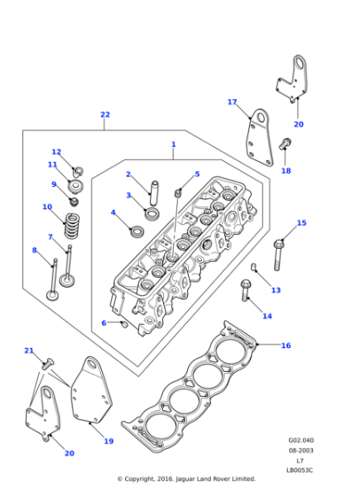 SJ108201 - Land Rover Screw