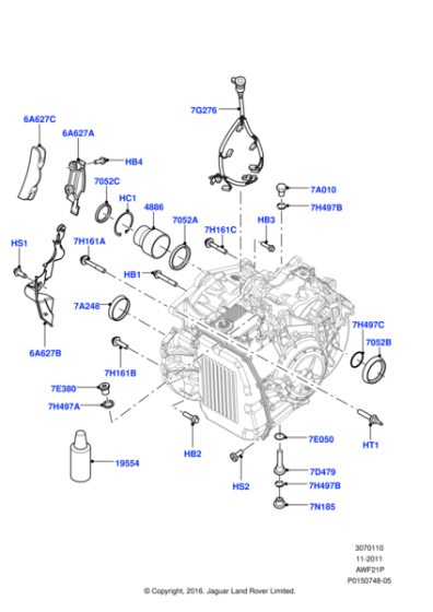 LR000881 - Land Rover Seal