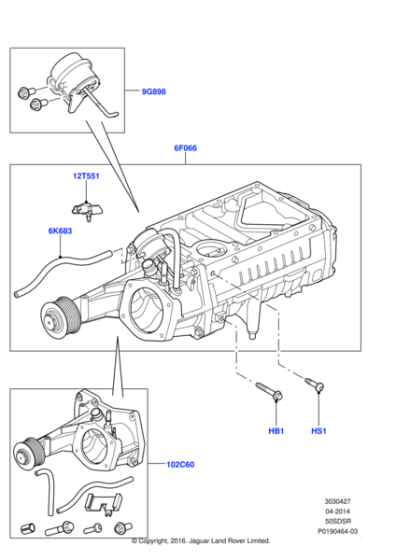 LR018271 - Land Rover Kit - Actuator Repair