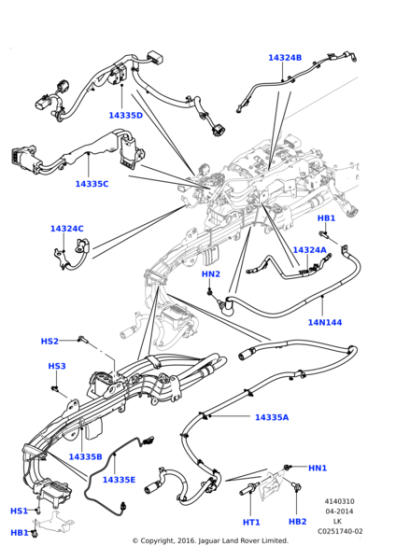 LR048757 - Land Rover Strap - Earth