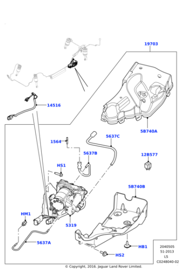 LR061663 - Land Rover Kit - Compressor