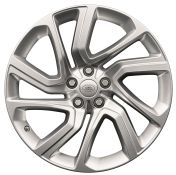 Alloy Wheel - 21" Style 5085, 5 split-spoke, Silver