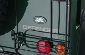 Lamp Guard - Hinged, Rear, 110 and 130 HCPU