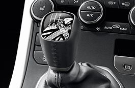 Gear Shifter - Union Jack, Monochrome, Manual