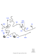 LR019421 - Land Rover Tube - Fuel Vapour Separator