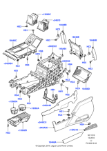 FHT500230NUG - Land Rover Panel - Console