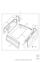 STC1854 - Land Rover Panel-rear end