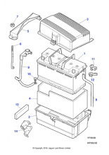 C2G2406 - Jaguar Battery vent tube