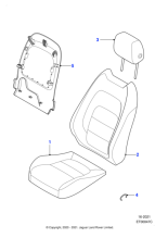 T2H48444QKW - Jaguar Headrest